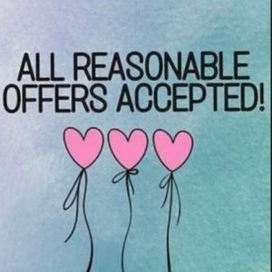 All Reasonable Offers Accepted